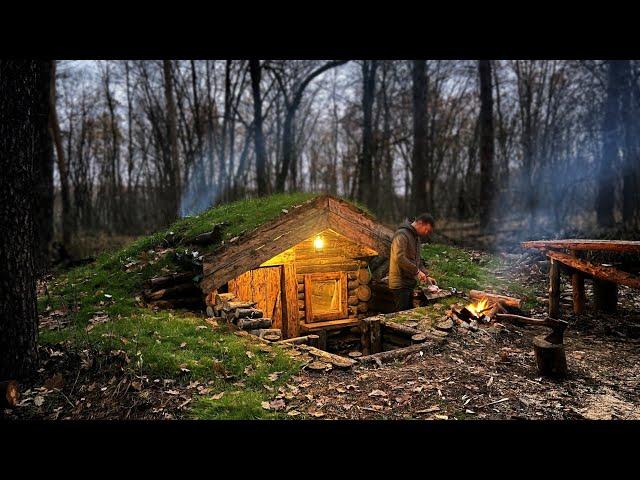 A DUGOUT by a stream is A HARE in the FOREST. MICE AND TEA. MEAT on COALS in foil