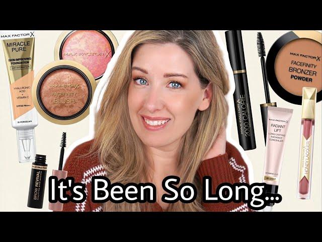 Trying MAX FACTOR 25 Years Later…The NOSTALGIA Is Real!