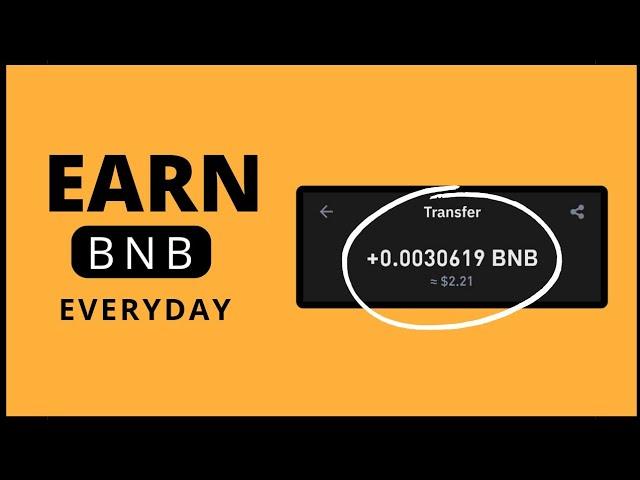 Earn $10 BNB COIN: Get Paid Into Your Wallet Instantly! ($2 Payment Proof)