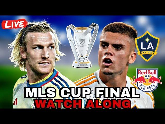 LA Galaxy vs New York Red Bulls Live Watch Along | 2024 MLS Cup Final