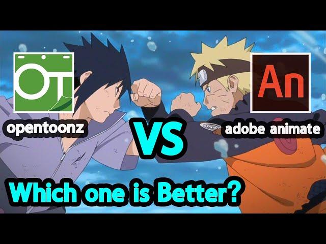 OpenToonz vs Adobe Animate | The Ultimate Head-to-Head Comparison