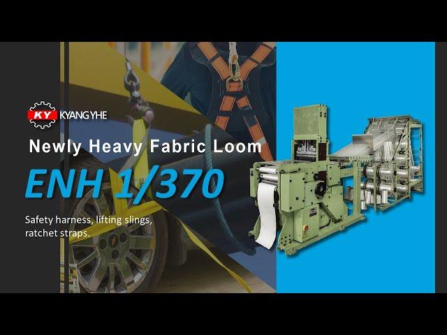 KY ENH 1/370 Newly Heavy Narrow Fabric Needle Loom