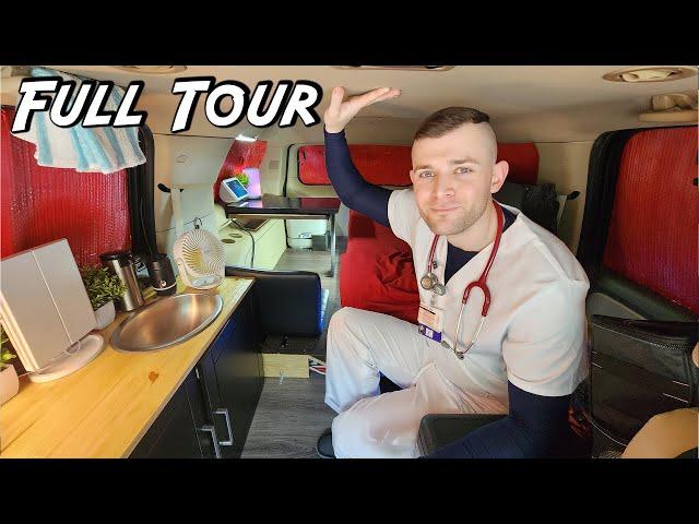 Nurse Gives A Full Tour Of His Full-Time SUV Camper (Better Than Sprinter Van?)