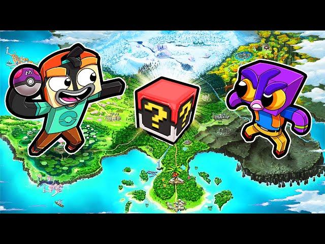 POKEMON LUCKY BLOCK MAP WARS!!