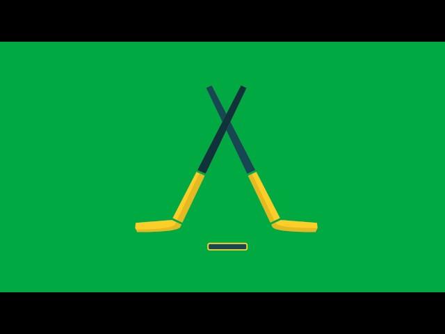 Ice Hockey Green Screen