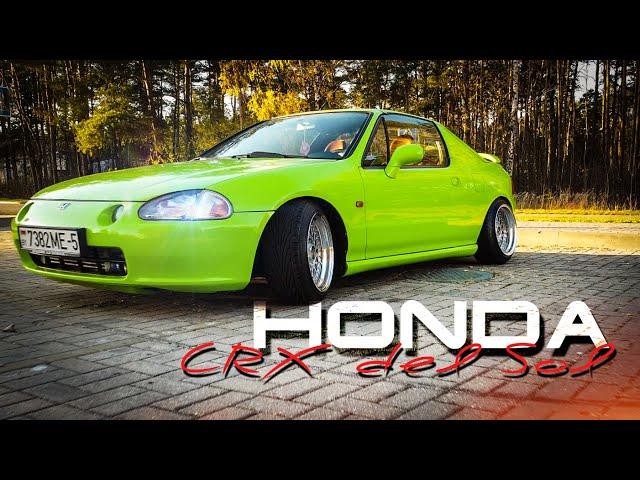 Honda CRX del Sol cinematic | Honda Del Sol 1997 Modified | d16y8 turbo