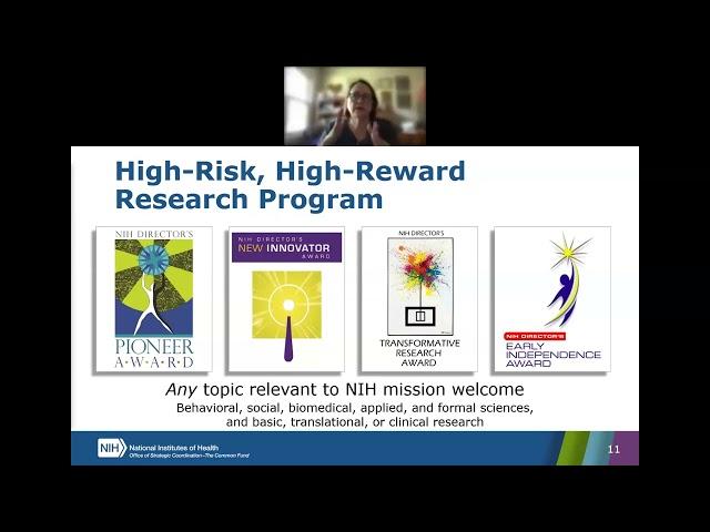 FY2024 NIH Director’s New Innovator Award Q&A Webinar