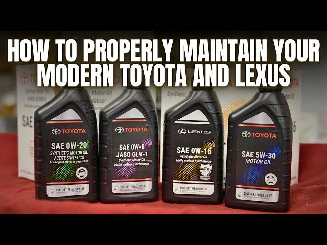 How To Maintain Your Modern Toyota and Lexus Properly