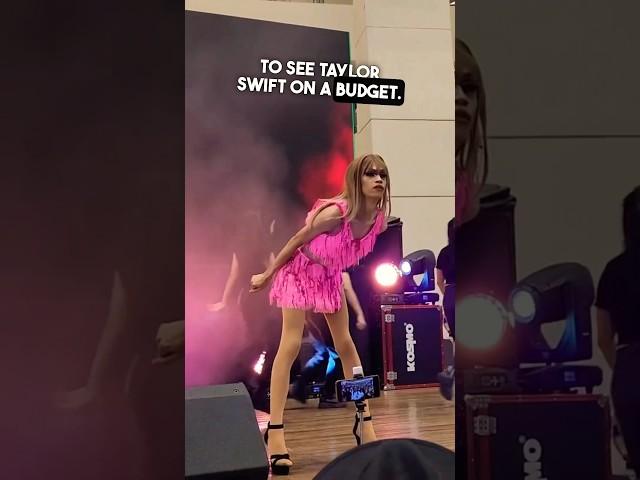 Taylor Swift Eras Tour on a budget  #shorts #taylorswift #concert