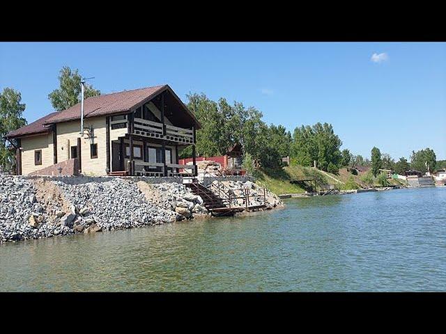 Коттедж у воды на берегу Бердского залива, Новосибирск, Академгородок