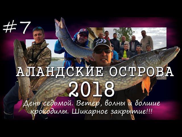 Аландские острова 2018. Часть 7: Ветер, волны, и большие крокодилы. Шикарное закрытие.