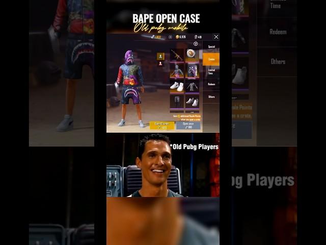 BAPE OPEN CACE  #pubgmobile #shortpubg