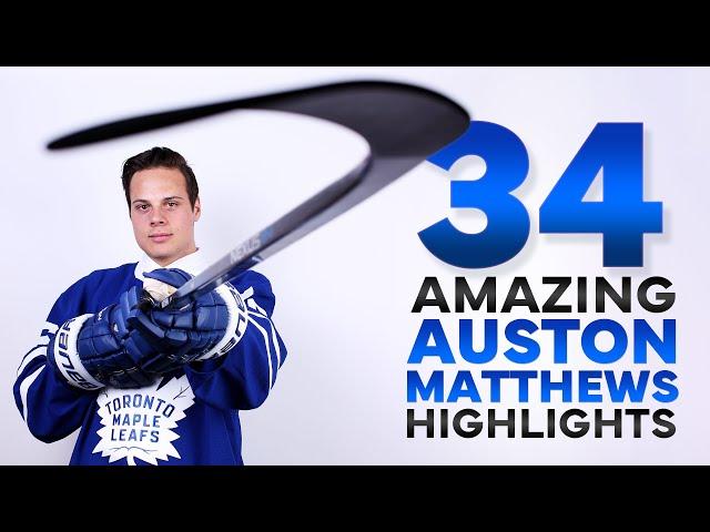 34 Amazing Auston Matthews Highlights