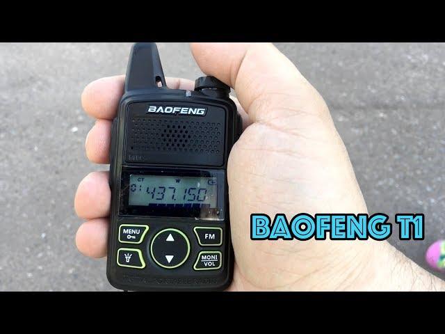 Мини рации BAOFENG T1 (для грибников)