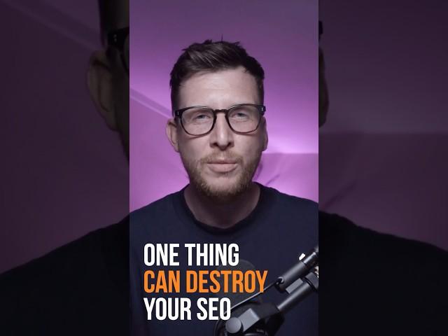 Don't Destroy Your WordPress SEO #shorts