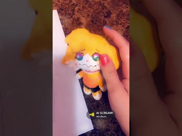 Rolo stuff Riley Kitty clay sculpture #art#Rolostuff#yts#drawing#diy