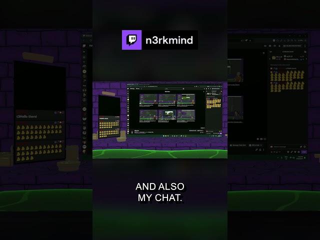Broadcasting screens through my game! #gamedev #contentcreation #gamedevcommunity #contentmarketing