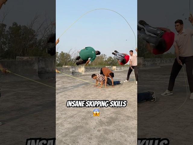 Insane Skipping Skills  #skippercrew #shorts #jumprope #viral #trending #public #susbcribe