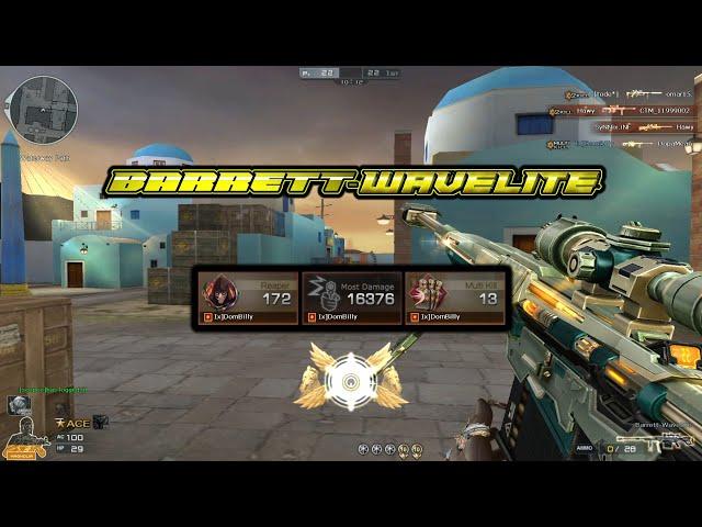 Crossfire West | *NEW* Barrett-Wavelite VIP in Free for All | 172 kills!