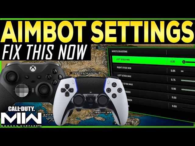 WARZONE 2 DMZ BEST CONTROLLER SETTINGS FOR AIMBOT - Improve Aim and Get More Kills