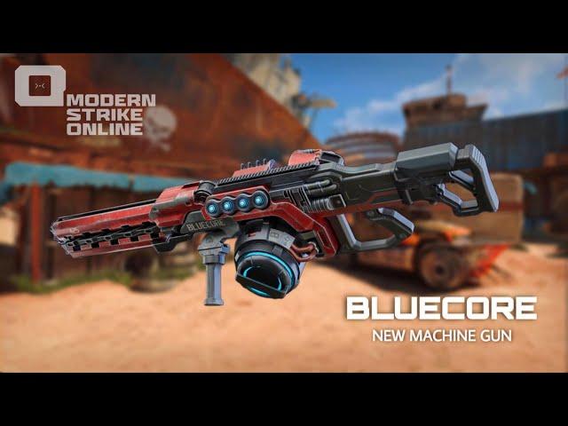 NEW Machine Gun! Bluecore 