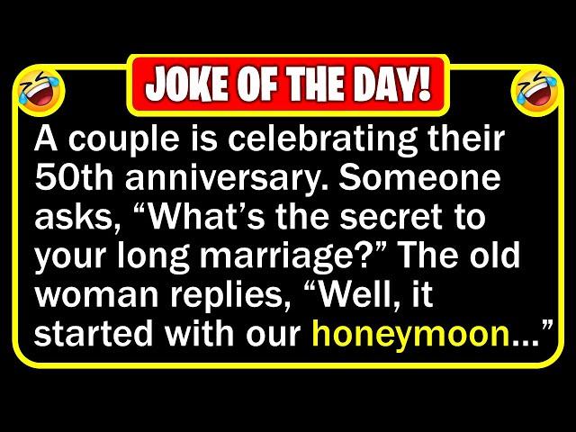  BEST JOKE OF THE DAY! - A couple was celebrating their golden wedding... | Funny Daily Jokes