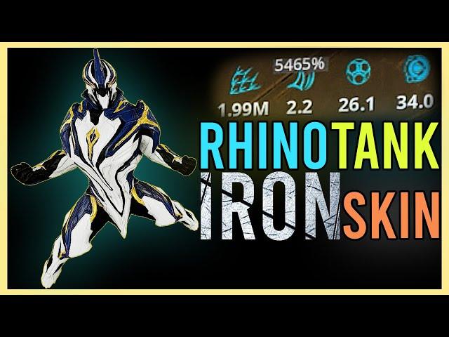 [U29.6.4] WARFRAME RHINO IRON SKIN BUILD 2021 [7 FORMA] I Steel path I By -Perfect_Ultra_Instinct-