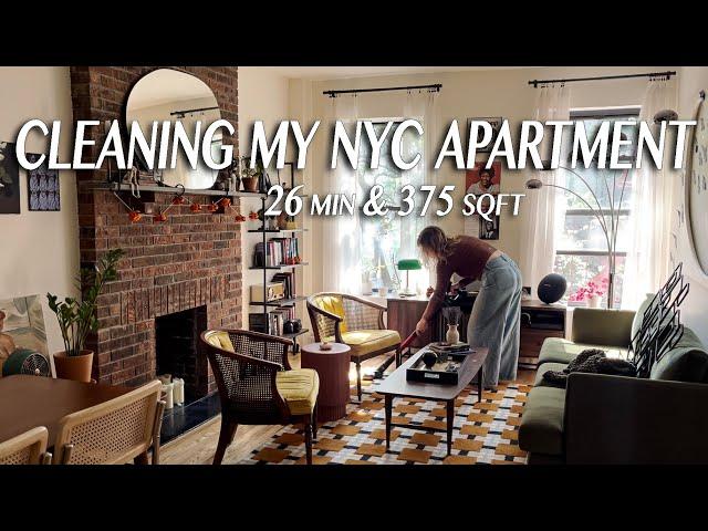 Clean my New York City apartment with me 