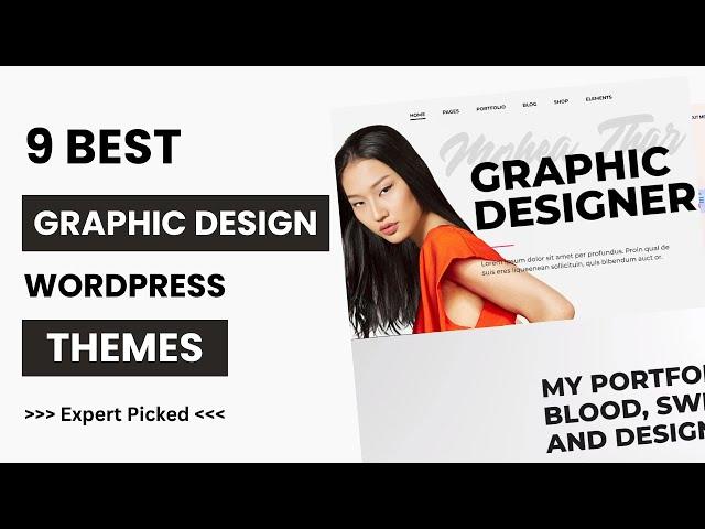 9 Best WordPress Themes for Graphic Design Portfolio 2024 | Creative Portfolio Theme