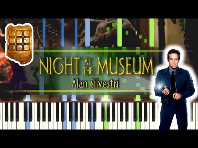 Night at the Museum Suite - Alan Silvestri [piano tutorial + sheet music]