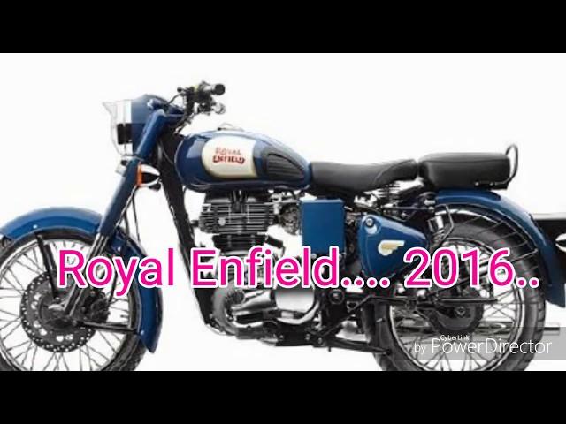 Royal Enfield... 2016...travel tech globe