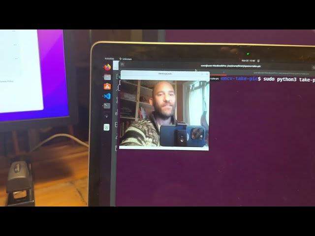 OpenCV use Python to Take Pictures from Webcam