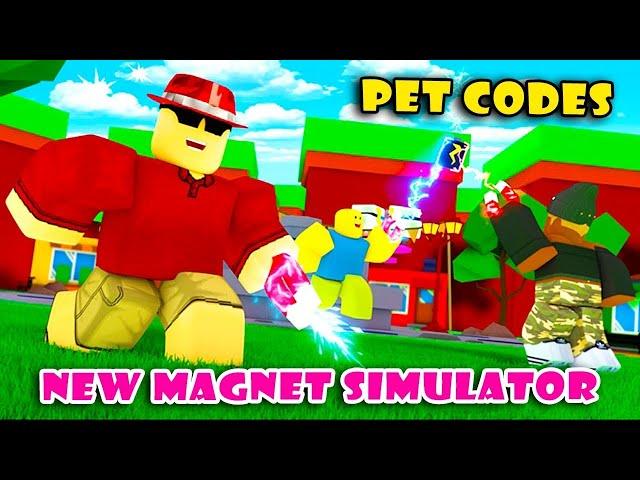 Симулятор магнитной батарейки Роблокс + ЧИТЕРСКИЕ КОДЫ Magnet Battery Simulator Roblox + CODES