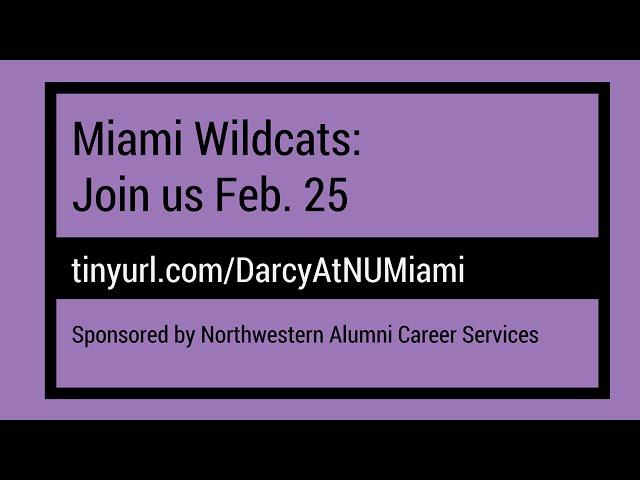 Northwestern Alumni in Miami! Join us Feb. 25 for Mastering the Art of Bragging