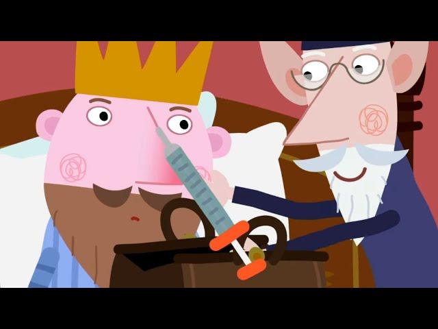 Ben and Holly's Little Kingdom | King Thistle is not Well (Triple Episode) | Cartoons For Kids