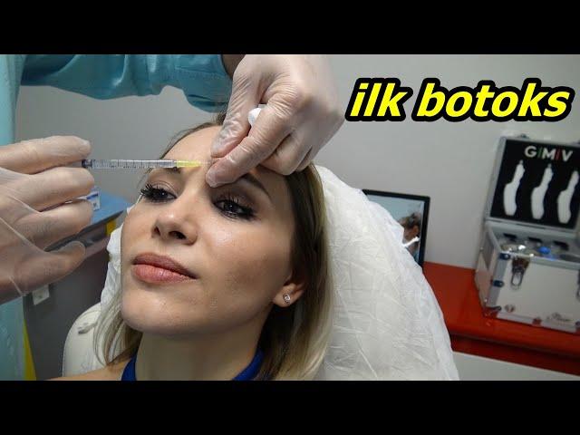 İLK DEFA BOTOKS YAPTIRDIM! İLK BOTOKS'UM | Rukiye Çetinkaya