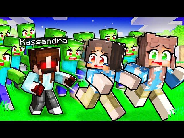 ZOMBİ İSTİLASINDA KASSANDRA EFSANESİ ORTAYA ÇIKTI 🩸 - Minecraft