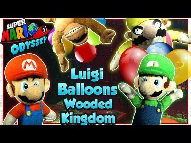 ABM:  Super Mario Odyssey !! Luigi Odyssey!! Wooded Kingdom !! HD