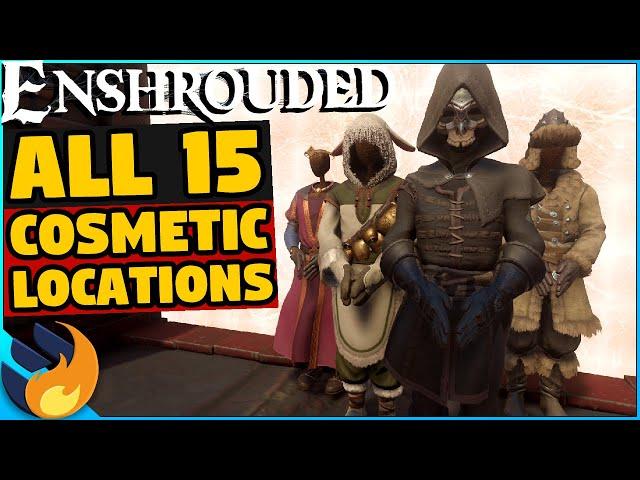 How To Get ALL 15 Cosmetic Outfits In Enshrouded