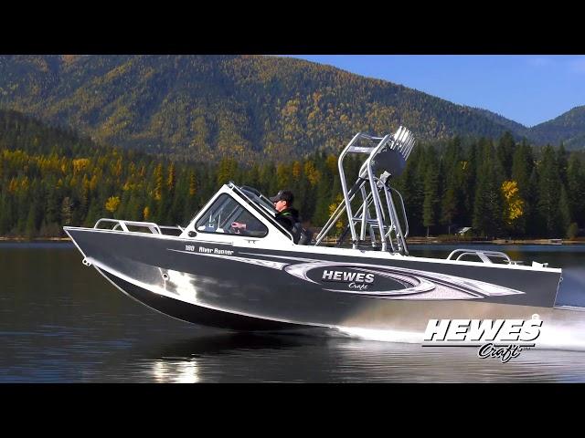 HewesCraft River Runner 18' & 20' Aluminum Fishing Boats