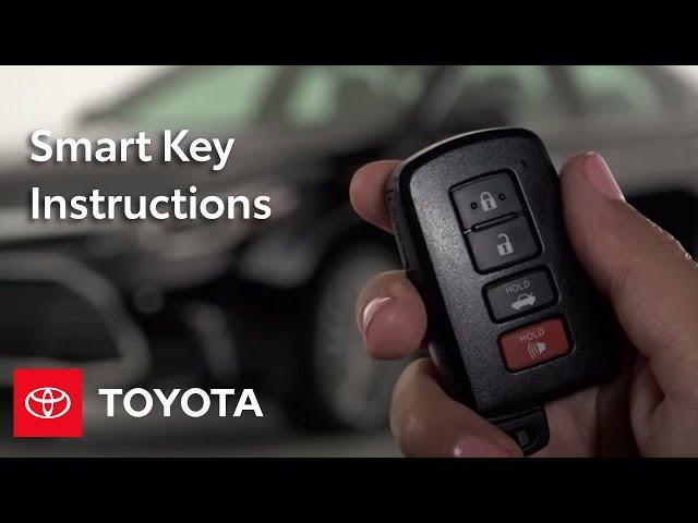 Toyota How-To: Smart Key | Toyota