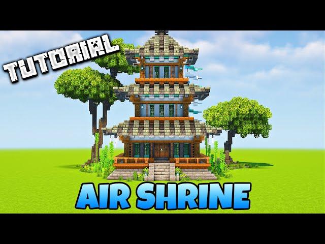 How To Build An Air Shrine | Minecraft Tutorial