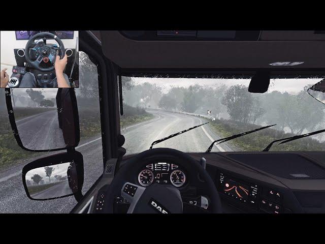 Logs Delivery | Euro Truck Simulator 2 | Logitech g29 gameplay