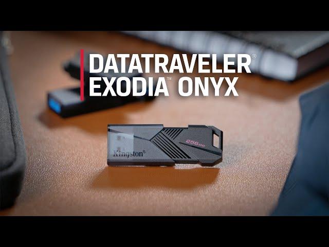 USB Flash Drive - DataTraveler® Exodia™ Onyx – Kingston Technology