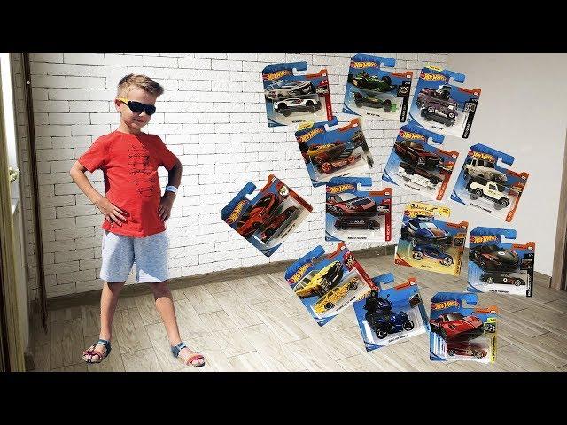 Mark found many new Hot Wheels cars while walking.