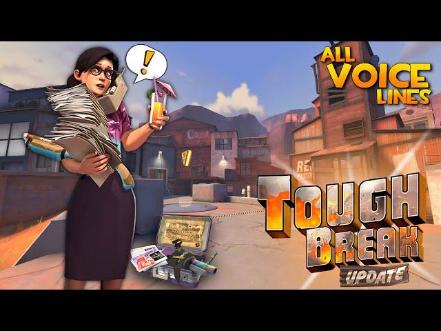 TF2: The Tough Break Update [All Voice Lines/Miss Pauling]