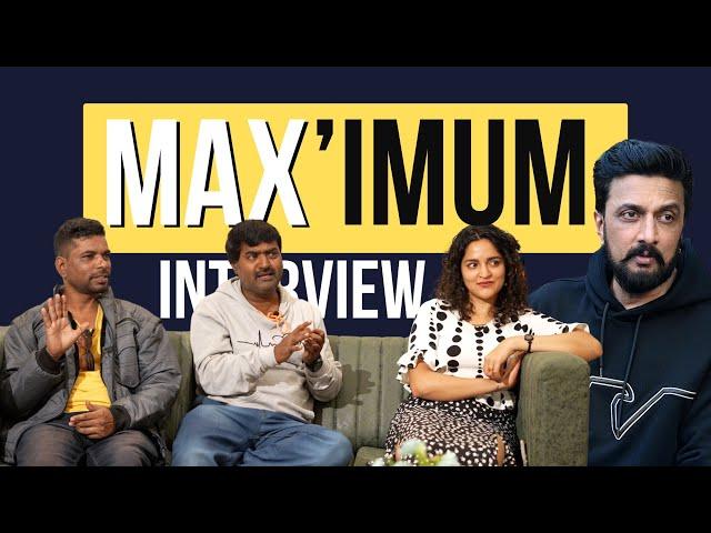 Vijay Chendoor, Govinde Gowdru & Sukrutha Wagle Exclusive Interview About Max Movie | Sudeep |