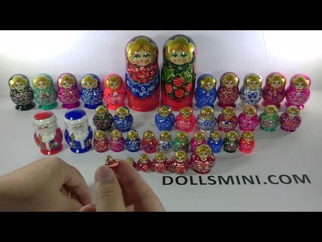 Vaskin Gifts Small Toy 10pcs Matryoshka Dolls