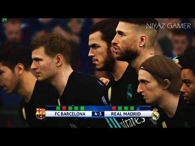 FC BARCELONA vs REAL MADRID | Penalty Shootout | PES 2017 Gameplay