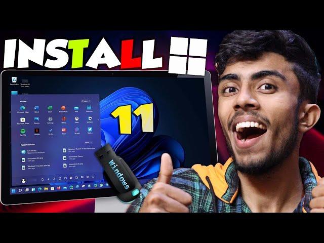 Windows 11 installation step by step Stop Using Fake Version- Windows 11 New Version Install